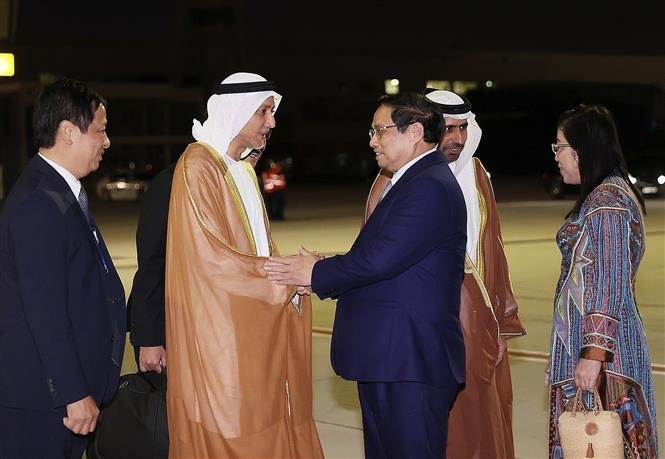 Vietnamese PM arrives in Dubai for COP28, bilateral meetings in UAE